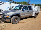 2002 Chevrolet 2500 4x4 Flatbed Truck