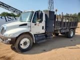 2003 International 4400 Sba 4x2 Flatbed Truck