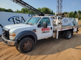 2008 Ford F550 4x4 Crane Truck