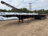 2008 Manac 53'-106' Tri-axle Extendable Flatbed