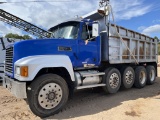 1995 Mack Ch613 Quad Dump Truck