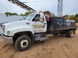 2002 Gmc Service Truck With Crane