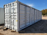 5 Door 40' Shipping/storage Container