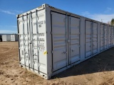 5 Door 40' Shipping/storage Container