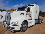 2009 Kenworth T660 Sleeper Cab Truck Tractor