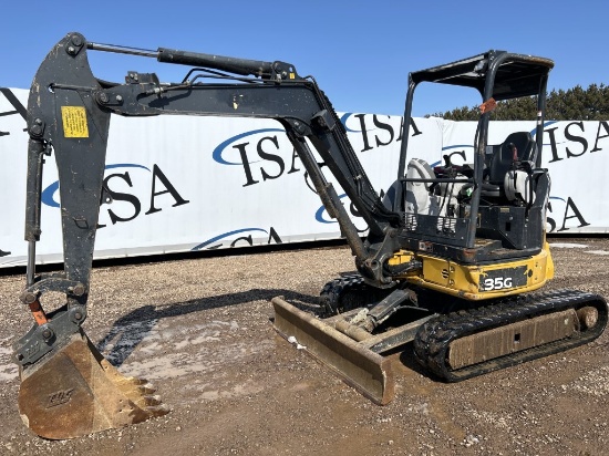 2015 Deere 35g Mini Excavator