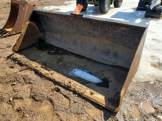 72" John Deere Skid Steer Bucket