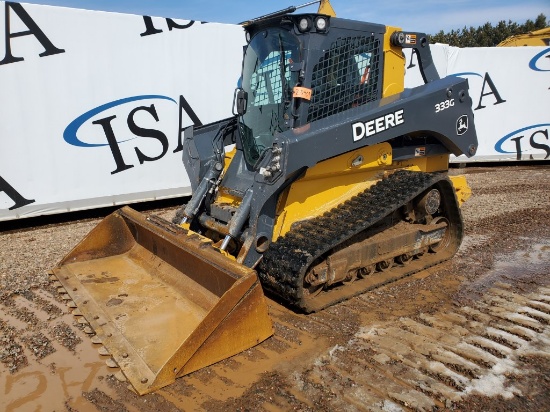 2018 Deere 333g Skid Steer