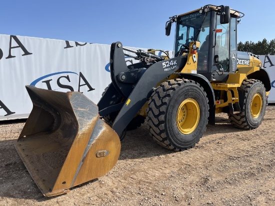 2014 Deere 524k High Lift Wheel Loader