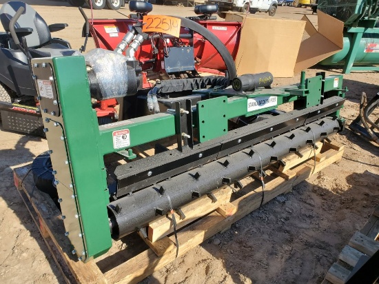 Unused 84" Skid Steer Power Rake