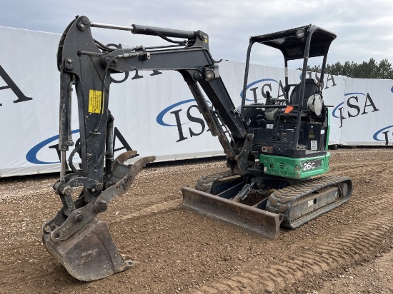 2017 John Deere 26g Mini Excavator