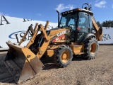 2010 Case 580 Super M 4x4 Tractor Backhoe