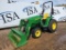 2018 John Deere 3032e 4x4 Tractor