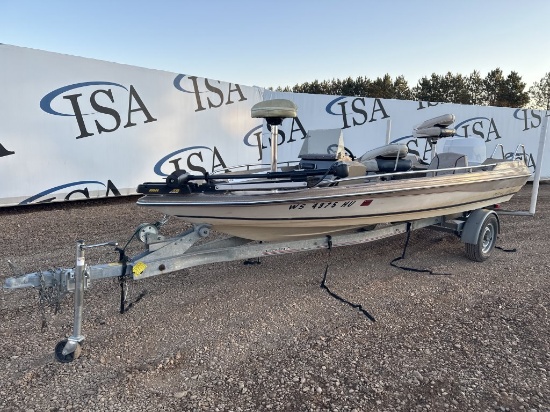 1984 16' Bayliner 1710 Fish Ski Fiberglass Boat