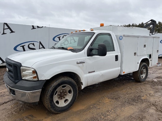 2006 Ford F350 Utility Pickup Truck