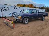 1992 Dodge Dakota 4x4 Pickup W/plow