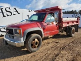 2000 Gmc 3500hd Dump Body Pickup Truck