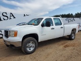 2011 Gmc 2500 4x4 Crew Cab Pickup Truck