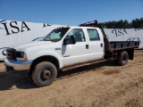 2002 Ford F350 Flatbed Pickup Truck