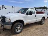 2007 Ford F250 4x4 Pickup Truck