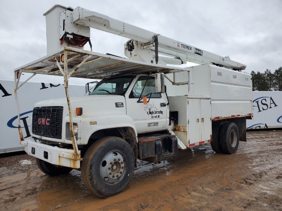 2002 Gmc C7500 Hi Ranger Xt5 Boom Truck