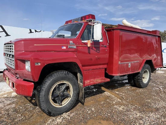 1982 Ford F700 Tanker Truck