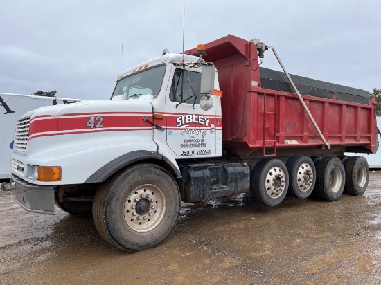 1998 International F2674 Quad Dump Truck