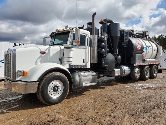 2012 Peterbilt 367 Hydro Excavation Truck