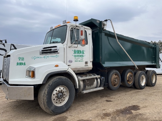 2014 Western Star 4700sb Quad Dump Truck