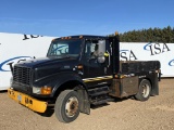 1998 International 4700 Service Flat Bed Truck