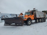 2011 International 7600 Quad Axle Dump W/ Plow