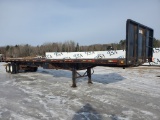2015 Manac Extendable Flatbed Trailer