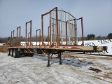 1996 Transcraft Eagle W2 Flatbed W/bunks Trailer