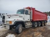 1995 Mack Cl713 Quad Dump Truck