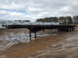 2009 Manac 60' Steerable Flatbed Trailer