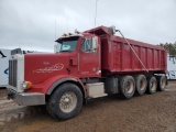2001 Peterbilt 378 Quad Axle Dump Truck