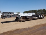 1999 Trail King Extendable Lowboy W/ Attachments