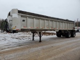 1990 East 39' Frameless End Dump Trailer