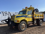 1998 International 4900 Single Axle Plow Truck
