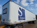 1985 Stoughton Job Trailer With Steps