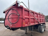 1983 Hilbilt End Dump Trailer