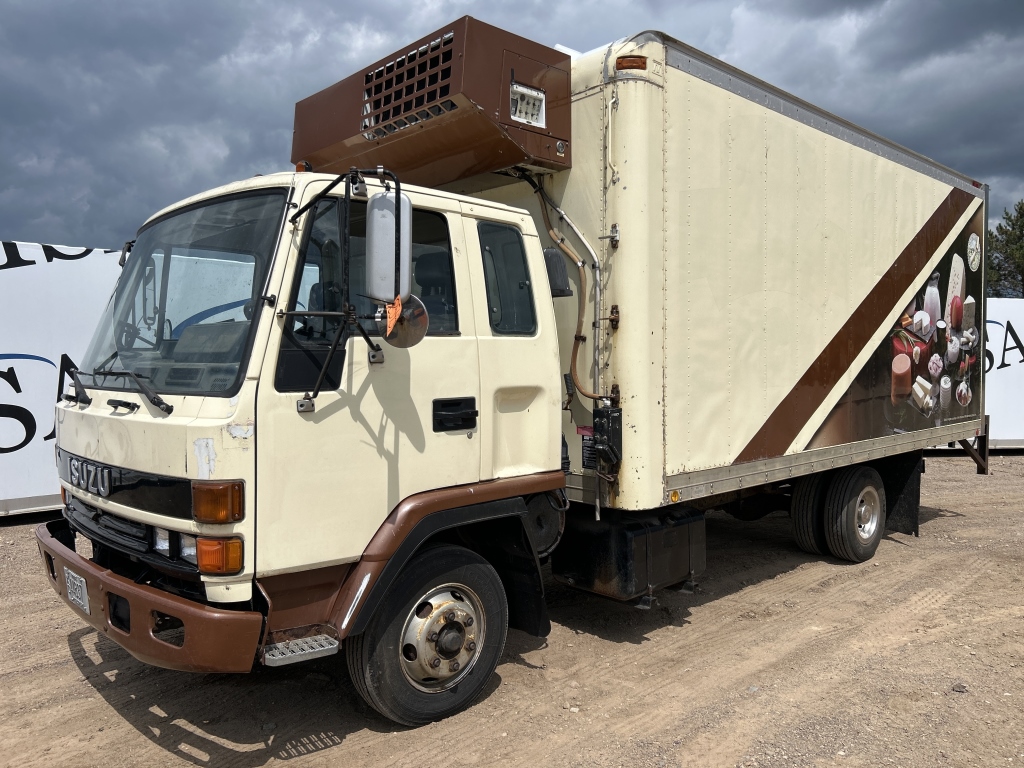 1998 Isuzu Cab And Chassis Box Truck Proxibid