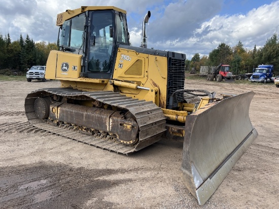 John Deere 750j Lgp Crawler Dozer