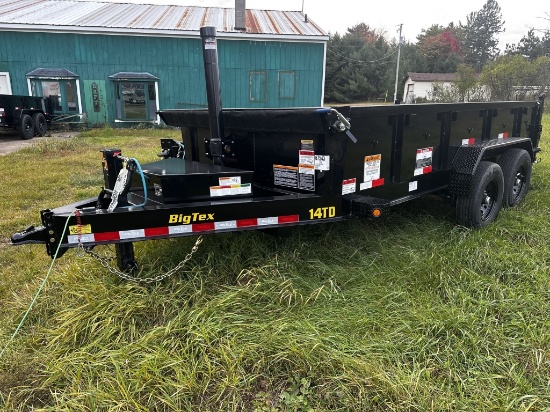 2023 Bigtex 14td Dump Trailer