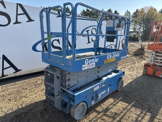 2007 Genie Gs 2646 Scissor Lift