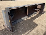 12' Snow Pusher For Cat It14g Loader