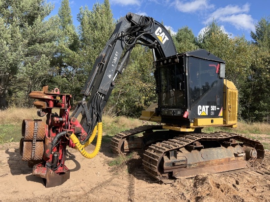 2012 Cat 501 Hd Processor/harvester
