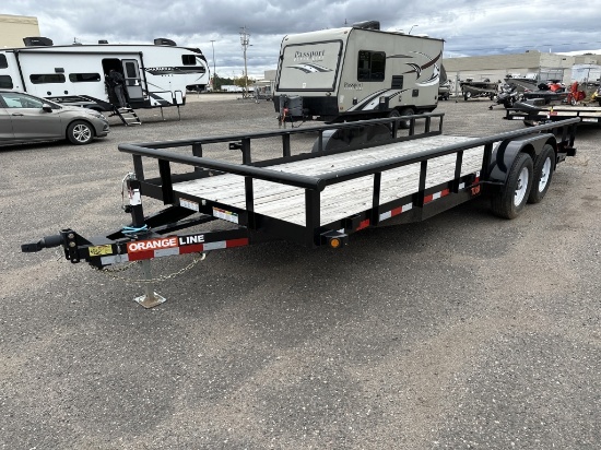 2022 Orange Line Tu10-20bk4cr Trailer