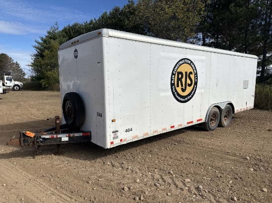 2000 Wells 24’ Enclosed Trailer