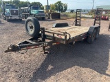 2007 P.J. 14+2 Flatbed Trailer